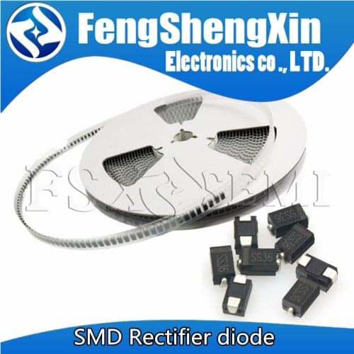 100pcs SMA Rectifier diode 1N5819 SS14 1N5822 SS34 SR160 SS16 1N5817 SS12 SR1100 SS110 SR360 SS36 SR240 SS24 SR2100 SS210 SS310