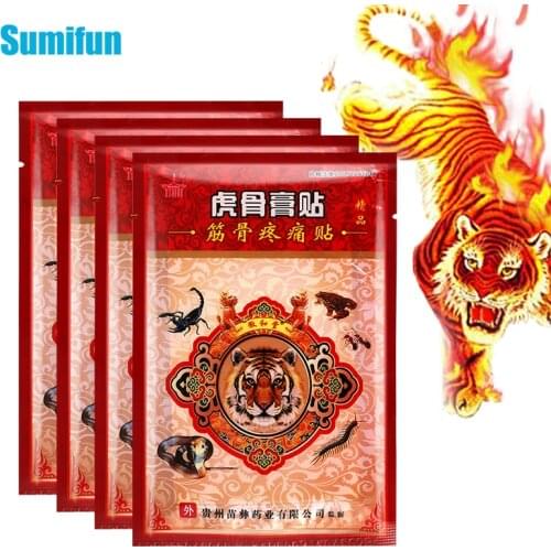 32pcs Hot Tiger Balm Plaster Herbal Pain Relief Patches For Back Arthritis Plaster Ointment Joint Aches Medical Stickers