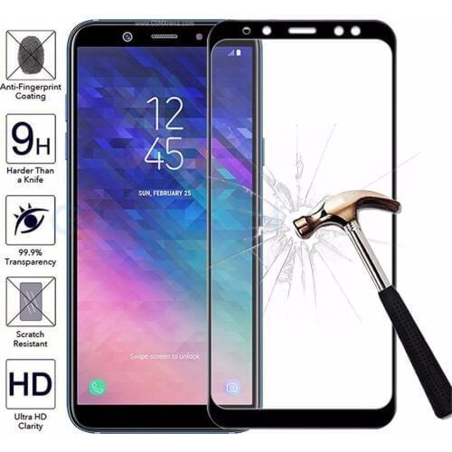 3D Protective Tempered Glass For Samsung Galaxy A3 A5 A7 J3 J5 J7 A10 A51 Full Cover For Samsung J4 J6 A6 A8 Plus Protector