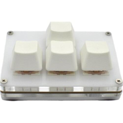 4-key Mini Keyboard Shortcuts USB Mechanical Keypad Function Key WASD DIY Custom standard keyboard