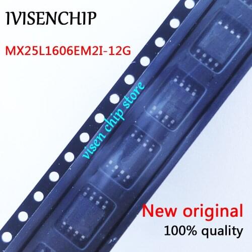 5pcs MX25L1606EM2I-12G 25L1606EM2I-12G MX25L1606EM2I MX25L1606E MX25L1606 25L1606E SOP-8