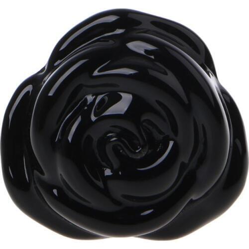 Crystal Glass Rose Anal Butt Plug Hypoallergenic Anal Trainer Toy for Woman Men Couples Fetish Adult Sex Toy 10.5*5Cm