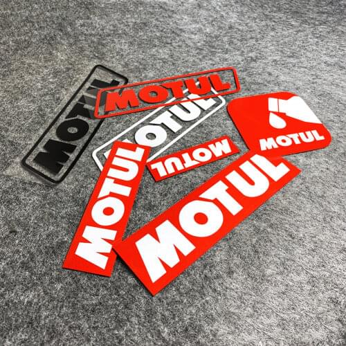 Car Sticker Vinyl Oil Sponsor Racing Motorcycle Exhuast Pipe Motobike Decals