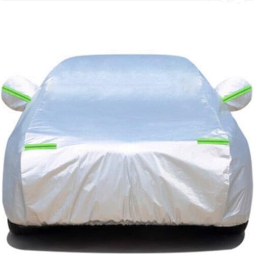 Automobile clothing aluminum film Oxford cloth snow-proof, antifreeze and sunscreen cotton wool thickened car cover clothing