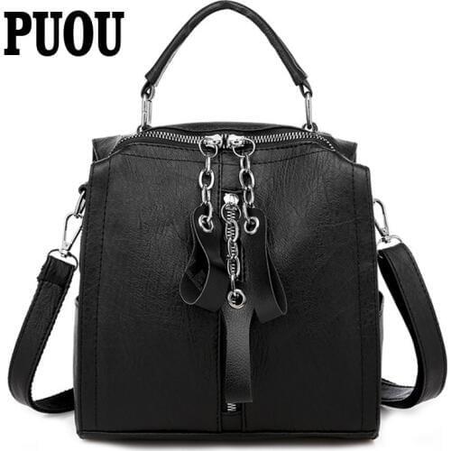Bajuxcn Womens Brown Backpacks
