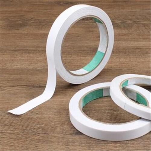 Double-sided Tape Strong Ultra-thin Transparent Two-sided Plastic Bag Manual Office Adhesive Strong Tear Tape