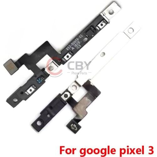 Power on off Volume Up Down Button Flex Cable For Google Pixel 3 Power Volume Switch Flex