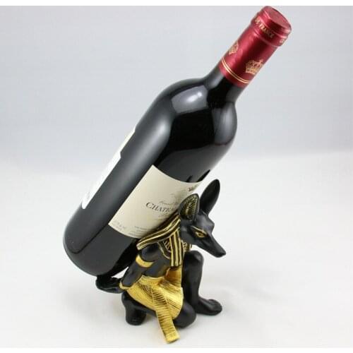 Anubis Moda Criatividade Trabalhos Manuais Enfeites Vinho Wine Bottle Storage Rack Housewarming Ceremony home Deco Kitchenr