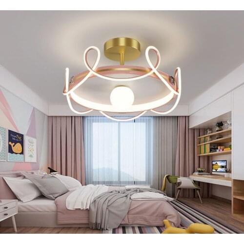 Minimalist Modern LED Chandelier for Bedroom Restaurant Living Childrens Room Kitchen Corridor Ceiling Decorative Lighting