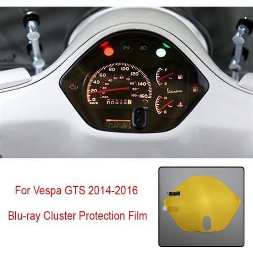 Motorcycle Speedometer Cluster Scratch Protection Film Screen Protector TPU film Clear For Vespa GTS 2014 2015 2016