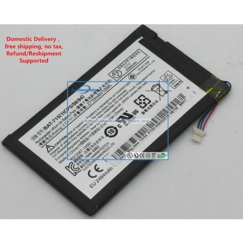 Genuine laptop battery BAT-715, 1ICP5/58/94 for ACER Iconia Tab B1 (B1-A71) Series ,3.7V, 2710mAh, 10W