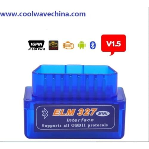 OBD 2 ,Real ELM 327 V 1.5 ELM327 Bluetooth OBD2 v Android Car Scanner Automotive Auto Diagnostic Tool OBDII Scaner Automotriz