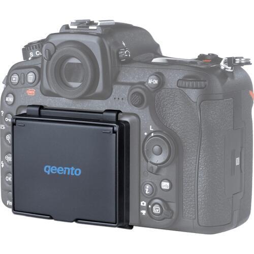Qeento LCD Screen Protector Pop-up sun Shade lcd Hood Shield Cover for Mirrorless Digital CAMERA FOR nikon D500 DLSR camera