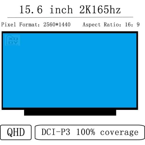 15.6" Slim LED matrix For Asus ROG Strix Scar 15 G533QS laptop lcd screen panel QHD 2560*1440p 2K165HZ