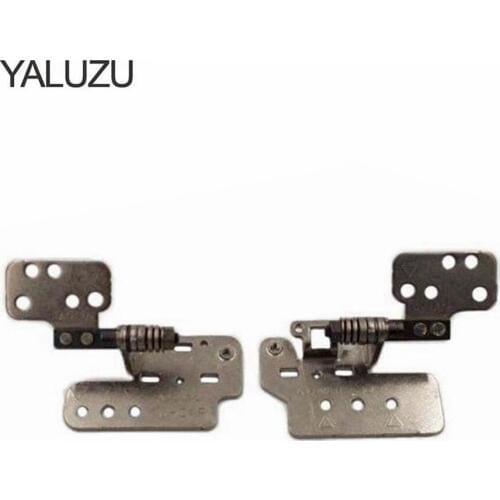 YALUZU New Laptop Lcd Hinges Kit For DELL Inspiron 14R N4010 PN: R: 1GK7X L: WHC4R Repair Notebook Left + Right LCD Screen Hinge