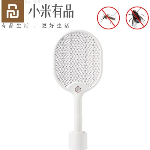 Youpin JORDAN&JUDY Mosquito Swatter Electric Insect Fly Handheld Racket Killer Electric Tennis Bat Handheld Racket With Light