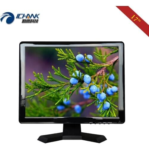 ZB170JN-59/17" inch 1280x1024 HDMI BNC VGA Built-in Speaker PC Monitor Display LCD Screen USB U-Disk Desktop Advertising Machine