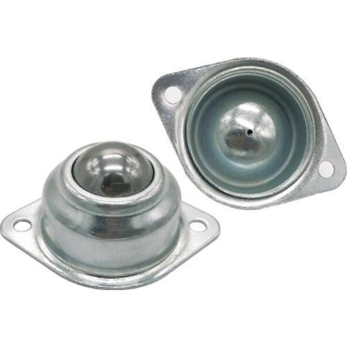 1pc 2Pcs 5Pcs or 10Pcs Dia 5/8'' 15.875mm CY-15A 10kg Nylon Ball Metal Transfer Bearing Unit Conveyor Roller Wheels Flange