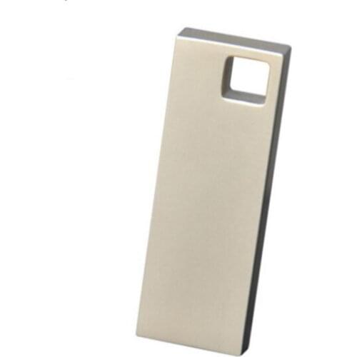 100pcs/lot Free Logo Metal flash drive Pen Drive Pendrive 4GB 8GB 16GB 32GB 64GB Wholesale USB 2.0 U Disk Memoria Usb for Gifts