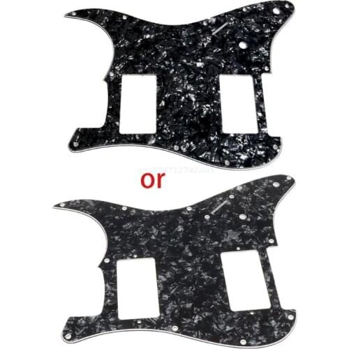 3Ply Guitar Pickguard for stratocaster Strat 2 HH Humbucker Dropship