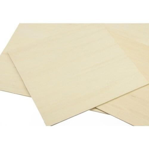 30Pieces/Lot 100x100x1.5mm Building Model Materials Pyrography Thin Wood Composite Board Wood Laminated Basswood