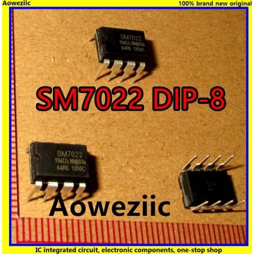 5Pcs/Lot SM7022 7022 DIP-8 AC/DC PWM Power Switch New Original Product