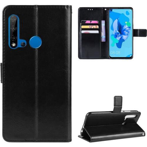 For Huawei nova 5i Case Luxury Leather Flip Wallet Phone Case For Huawei nova 5i nova5i Case Stand Function Card Holder
