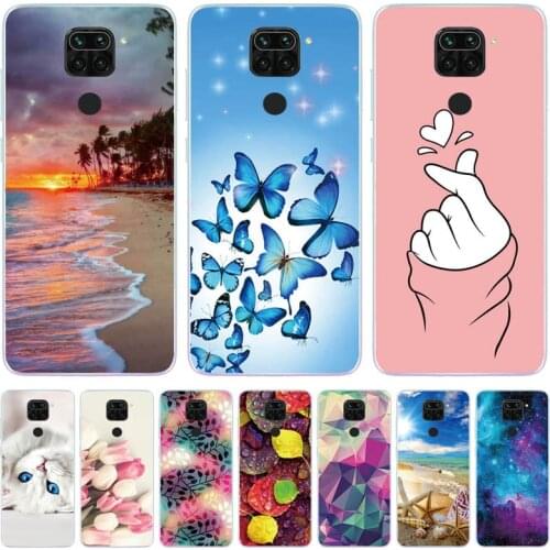For Xiaomi Redmi Note 9 9s Case Silicone Painting Soft TPU for Xiaomi Redmi Note 9 8 7 9s Note9 Note8T Cases Cover Fundas Coque