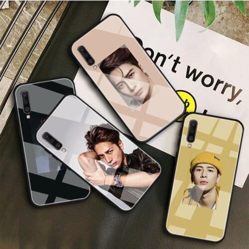GOT7 Jackson Tempered Glass Case For Samsung Galaxy A10S A20S A20E A30S A40 A50S A60 A70 A80 A90 A6 A7 A8