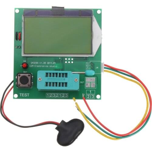 EZM328 GM328R Digital Combo transistor tester frequency LCR Diode Capacitor meter PWM squarer wave genera