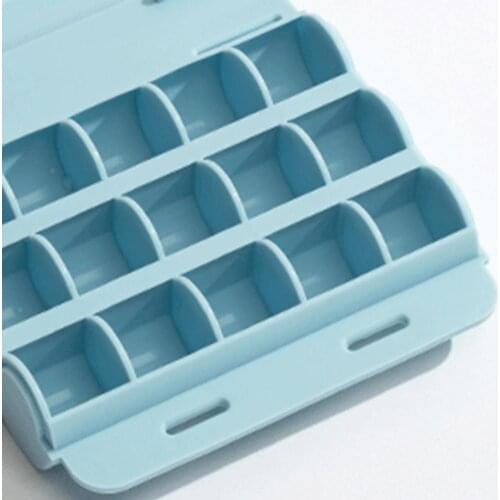 Ice Tray Mold 15 Grids Twistable Silicone Kitchen Easy To Shape Ice Mold For Whiskey Cocktail Pink multifunctional Compact Toy