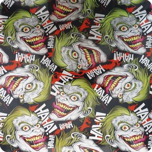 HLC-106 hydroprint film water transfer printing Joker bloody measurements: width: 50cm. Length: 100cm