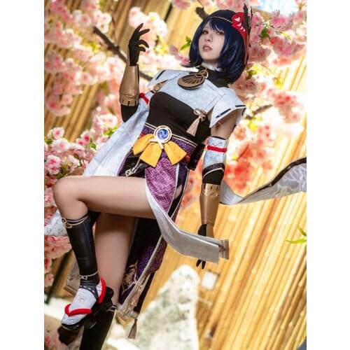 Game Genshin Impact Sara Cosplay Costume Women Cute Dress Fancy Uniforms Kimono Halloween Carnival Party Suits Custom Made