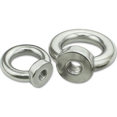 M10/M12/M14/M16/M18/M20 stainless steel rings nut round nut Marine rings nut eyenut