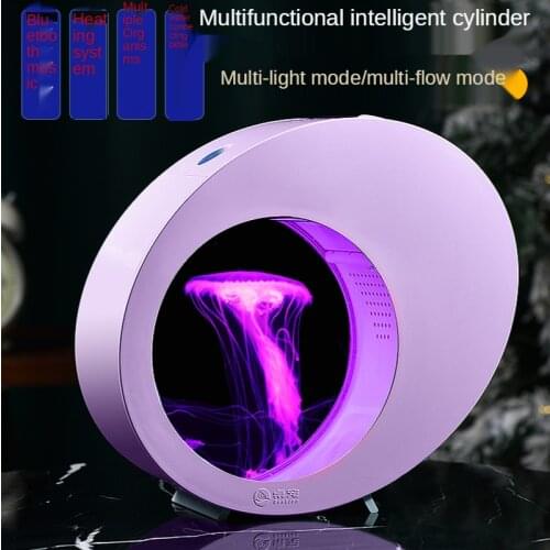 Multifunction Smart Jellyfish Tank Desktop Coral Clown Fish Tank Bluetooth Smart Music Jellyfish Tank Aquarium Accessories