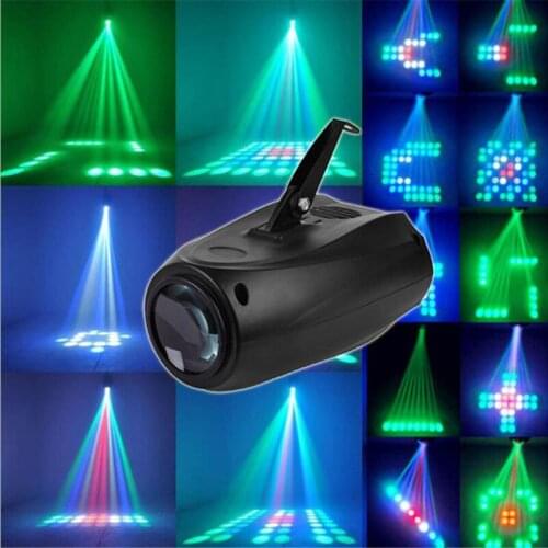 DJ Disco Lights Small Airship Laser Projection Lights Stage Lighting Effects Party Lights LED Pattern Moonlight Bar KTV Lighting