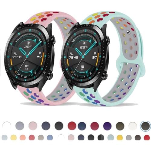 20/22mm watch strap for Samsung Galaxy watch 3 band 42/46mm amazfit pace/gts2/bip sport bracelet Huawei Watch GT 2/2e/pro strap