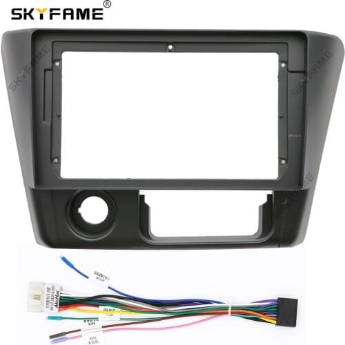SKYFAME Car Frame Cable For MITSUBISHI LANCER IX GLX 1995-2001 Android Big Screen Dask Kit Fascia Frame Line