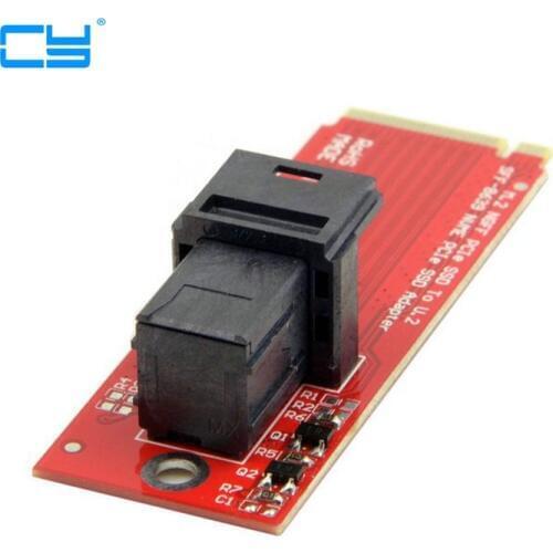 U.2 U2 Kit SFF-8639 NVME PCIe SSD Adapter for Mainboard Intel SSD 750 p3600 p3700 M.2 SFF-8643 Mini SAS HD