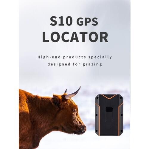 GPS Tracker Animal For Cow Sheep Goat Horse Camel 20000mAh GPS Locator Long Standby Deep Waterproof Free App