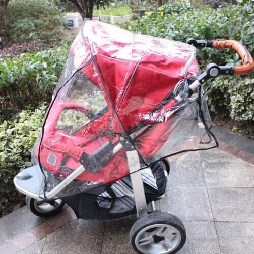 Rain Cover Universal Baby Stroller Waterproof Stroller Wind Dust Shield Cover Fit Most Strollers Universal Size High Quality