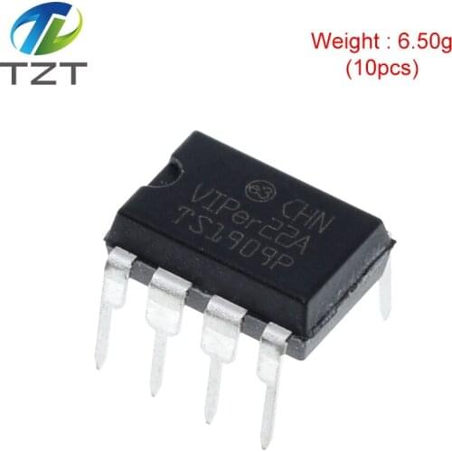 10pcs/lot VIPer22A DIP8 VIPer22 DIP new and original IC In Stock