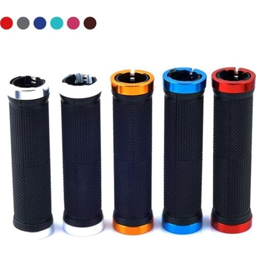 2PCS Cycling Bicycle Handlebar Bike MTB Handlebar Cover Grips Soft Rubber Non-slip Soft Handlebars Bike Bar Bicycle Handle Grip