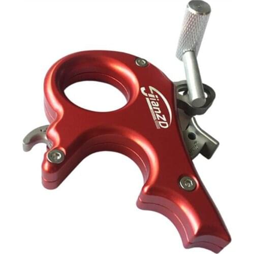 3 Finger Release Stainless Steel Archery Caliper Release Aids For Compound bow sports accessories