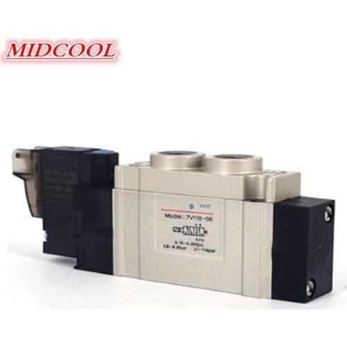 5/2Way 5/3 Way 7V Series 7V110-06 7V120-06 7V130C-06 Pneumatic Solenoid Valve