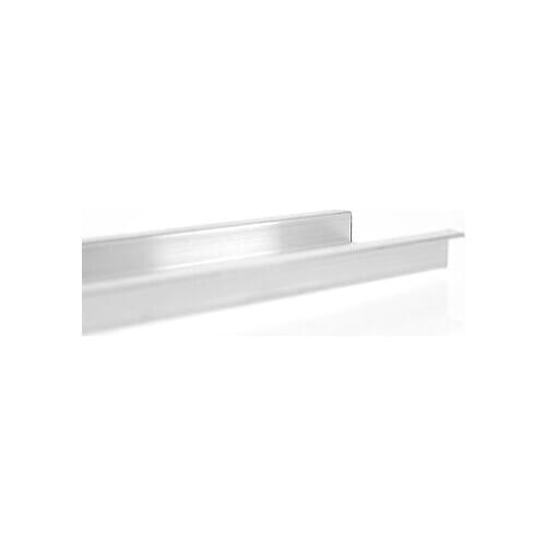 200mm Length 0.65ft Aluminum U Groove C45 Switch Meter Slotted DIN Rail x 5