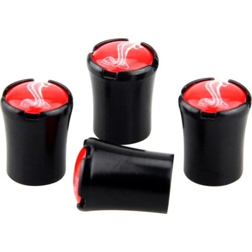 Auto Wheels Gas Gate Aluminum for Cobra Logo for Ranger Focus 3 F150 Fiesta Edge Kuga Ecosport v8 Taurus Tierra Valve Stem Caps