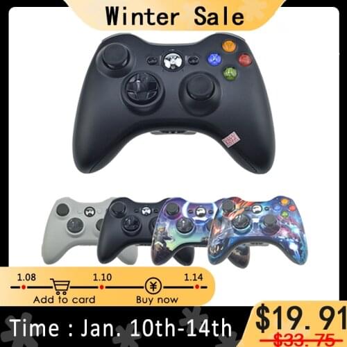 Wireless Controller Gamepad for Xbox 360 Joystick Controle Mando for Xbox360 Slim Controle USB PC game controlle Computer Joypad