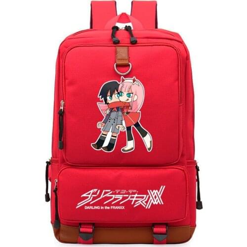 DARLING in the FRANXX backpack Men womens Student School Bags travel Shoulder Bag Rucksack Laptop Bags Mochilas