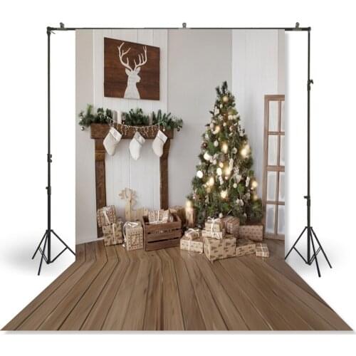 HUAYI Photography Backdrop Newborns Baby Child Photo Booth Background Christmas Holiday Family Party Decor Photo BackdropXT-4754